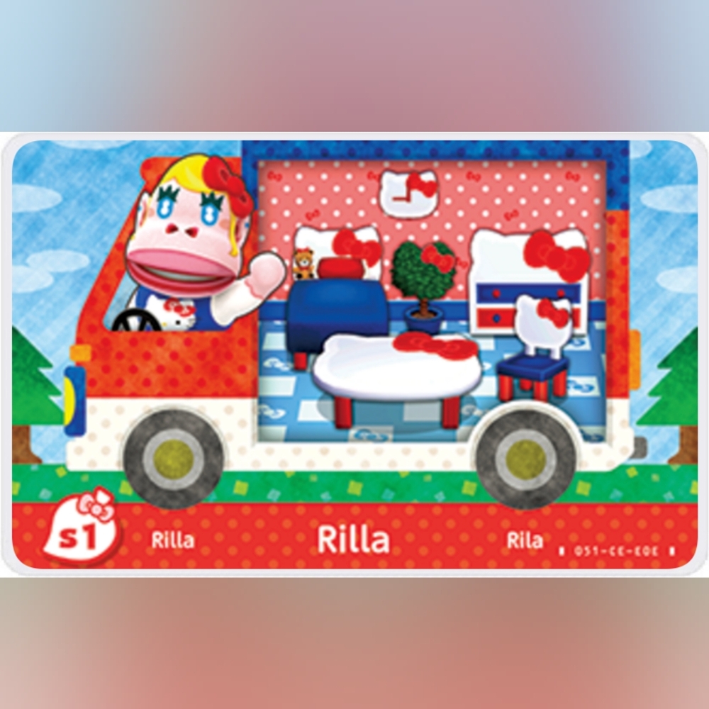 Rilla Amiibo Card